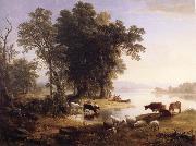 Hudson River Looking Toward the Catskill